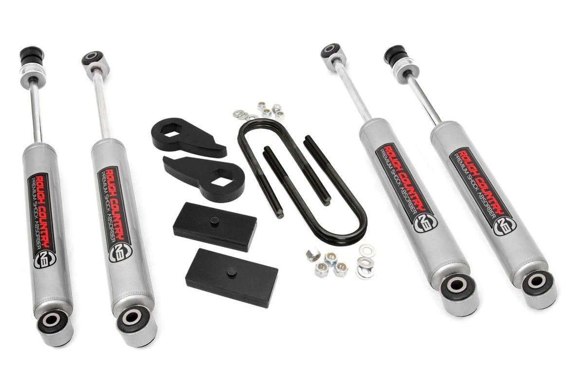 Ford F-150 Suspension Lift Kit - Front + Rear - Rough Country - 2.5 Inch Lift Kit | N3 - '97-'03